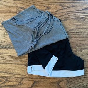 Shorts & workout top